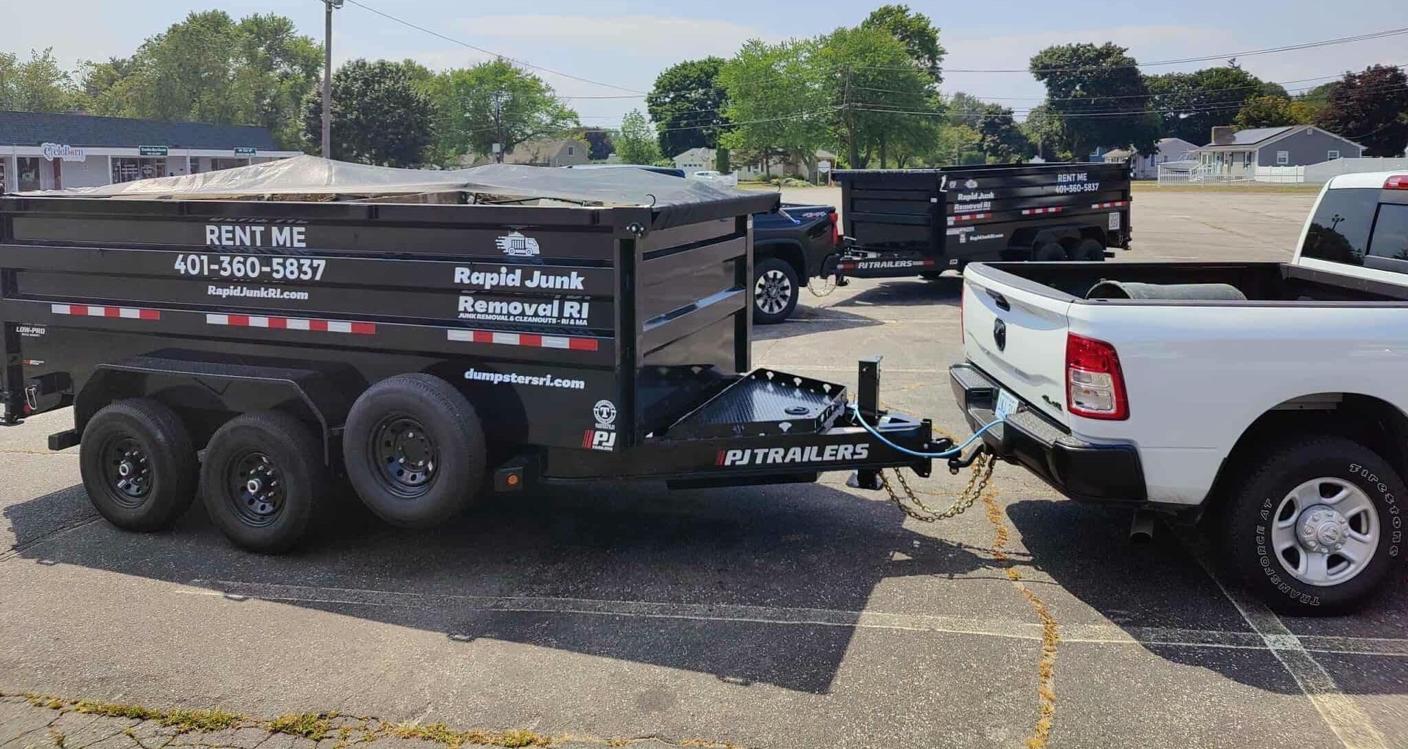 driveway friendly dumpster rentals in rhode island