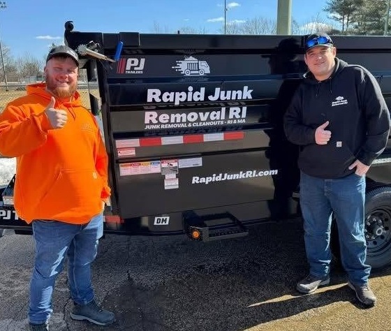 george danny rapid junk removal ri owners